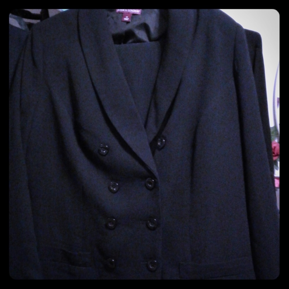 Double breasted Pant Suit Navy